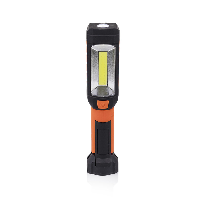 Smartwares LED werklamp op batterijen 3W(zijkant) 1W(bovenkant) 200lm 4000K