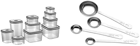 Kit Potes de Pl&aacute;stico Herm&eacute;tico, 10 unidades, Electrolux