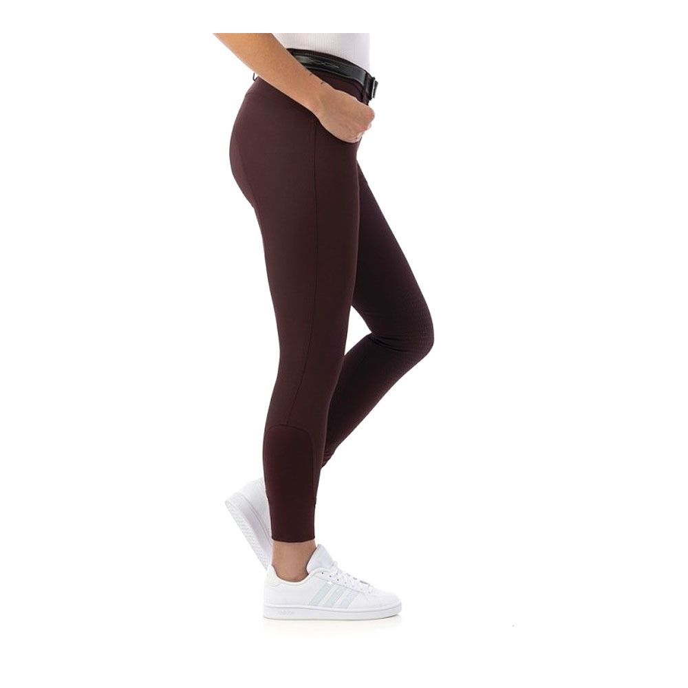 Equitheme GIZEL - Pantalon siliconé Femme prune