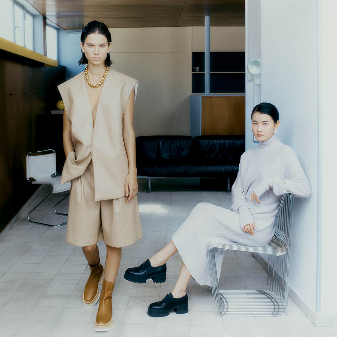 ANKLE BOOTS - BEY ankle boots, rust calfskin || OUTLET
