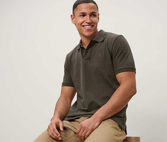 Piqué-Poloshirt