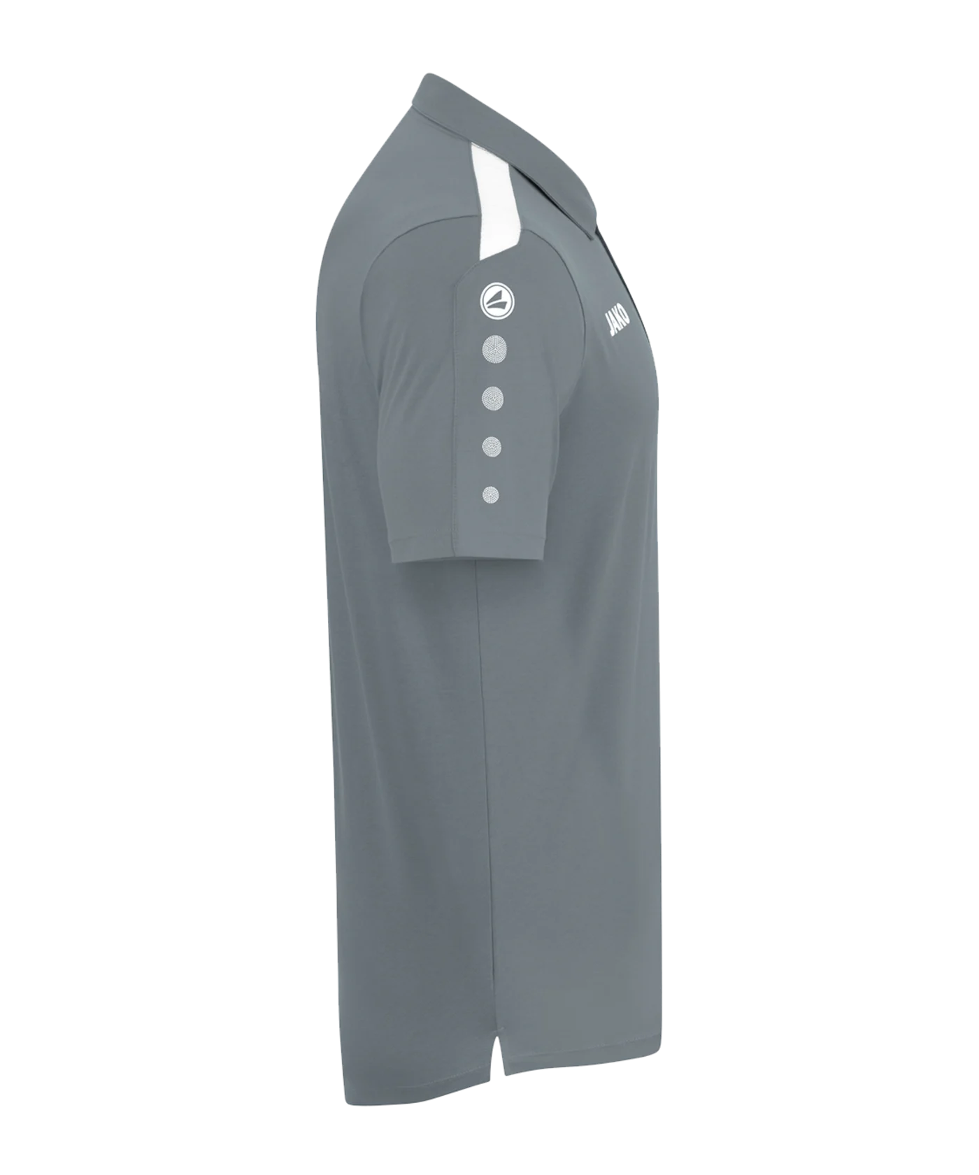 JAKO Power Poloshirt Kids Grau Weiss F840