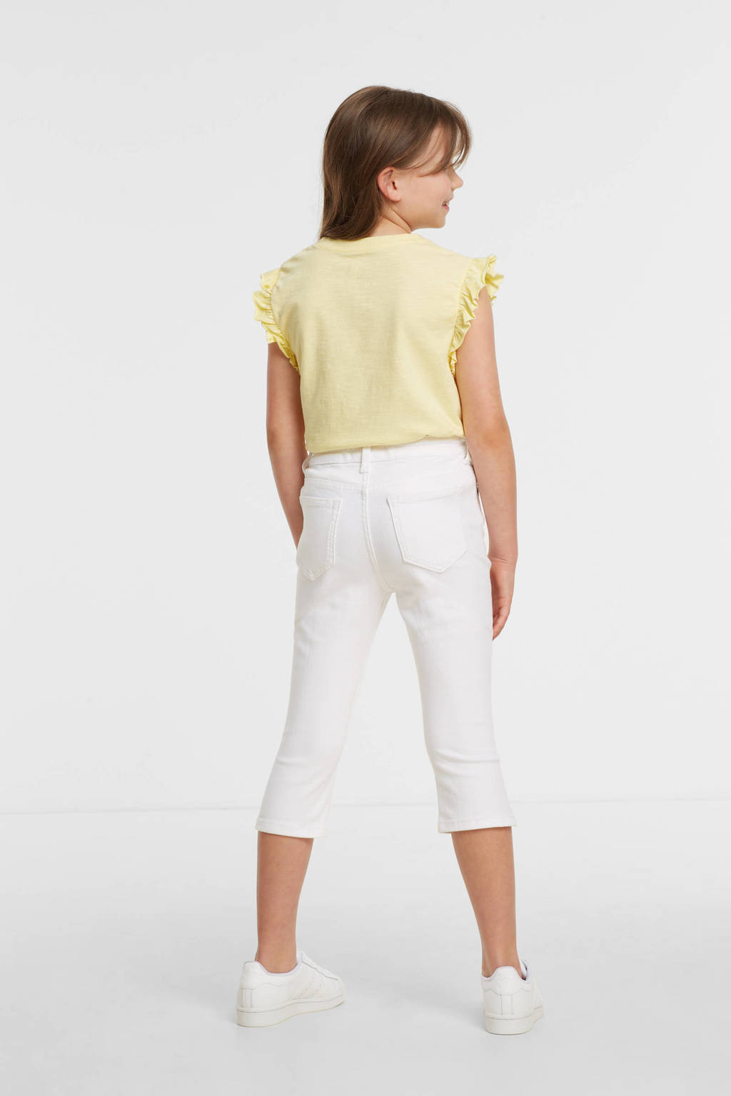 anytime capri jeans wit