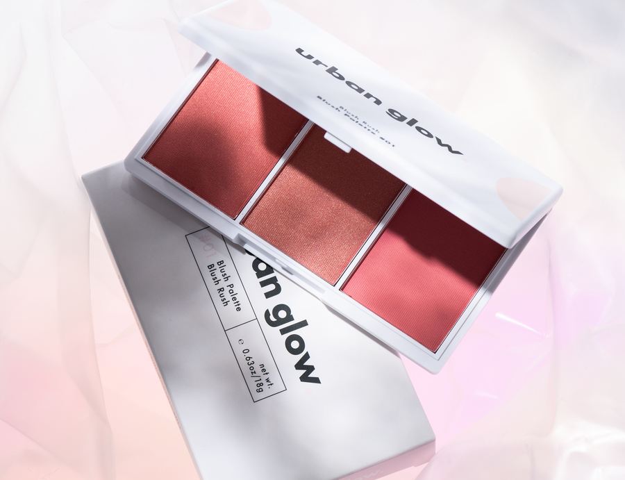 Urban Glow Blush Rush Blush Palette #01 18g
