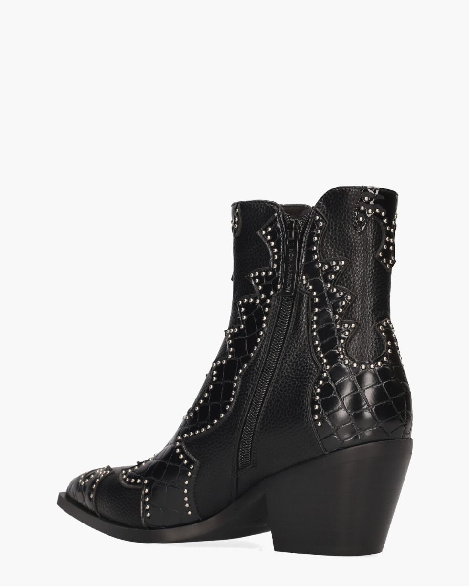 Noa Harmon Miranda Zwart Dames Enkelboots