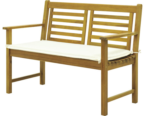 Garden Place Alina 6-delige tuinmeubelset bestaande uit: 4 stoelen, bank, tafel, geolied acaciahout, opvouwbaar, uitschuifbare tafel
