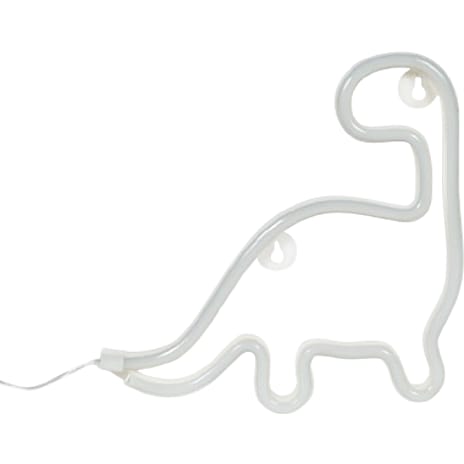 Dinosaur neonskilt - grøn