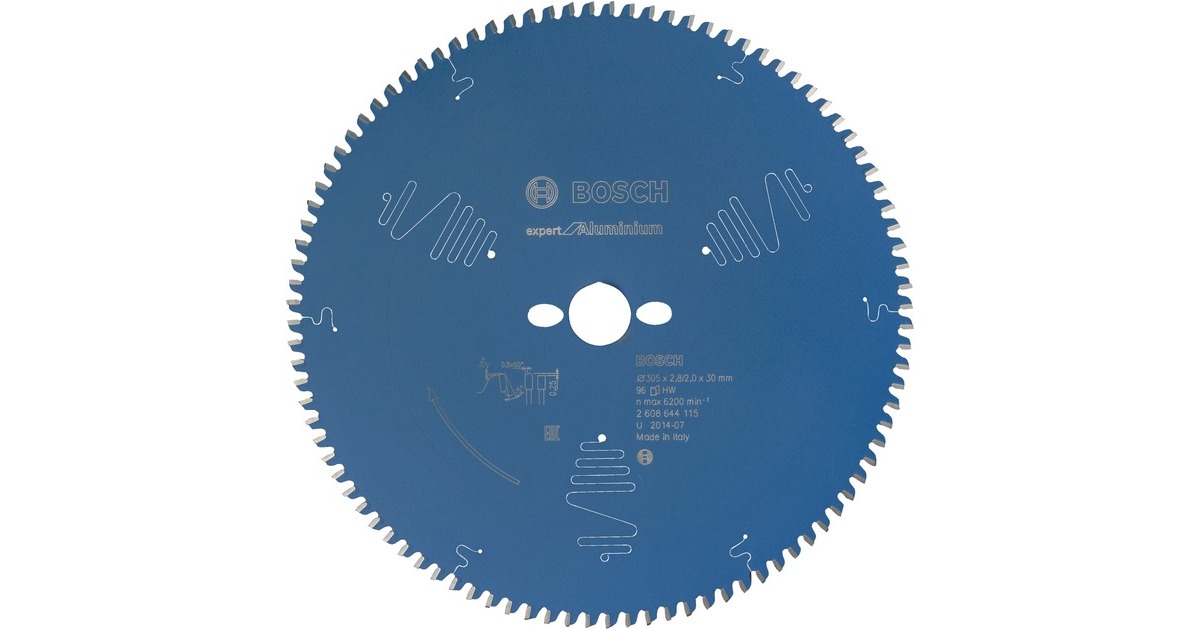 BoschCirkelzaagblad EX AL B 305x30-96