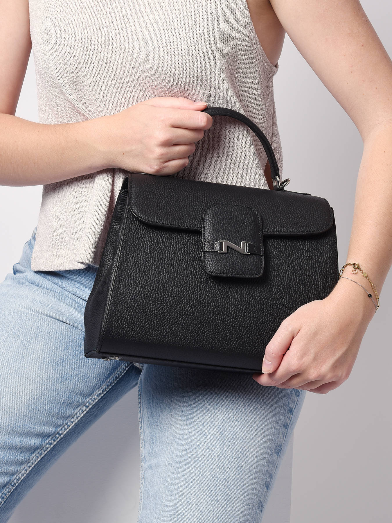 Sac  main Duras cuir NATHAN BAUME