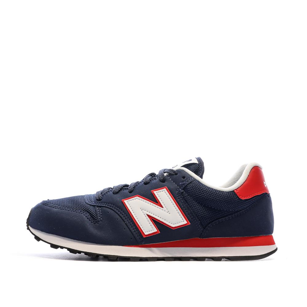 New Balance Baskets Marine/Rouge/Blanc Homme New Balance 500