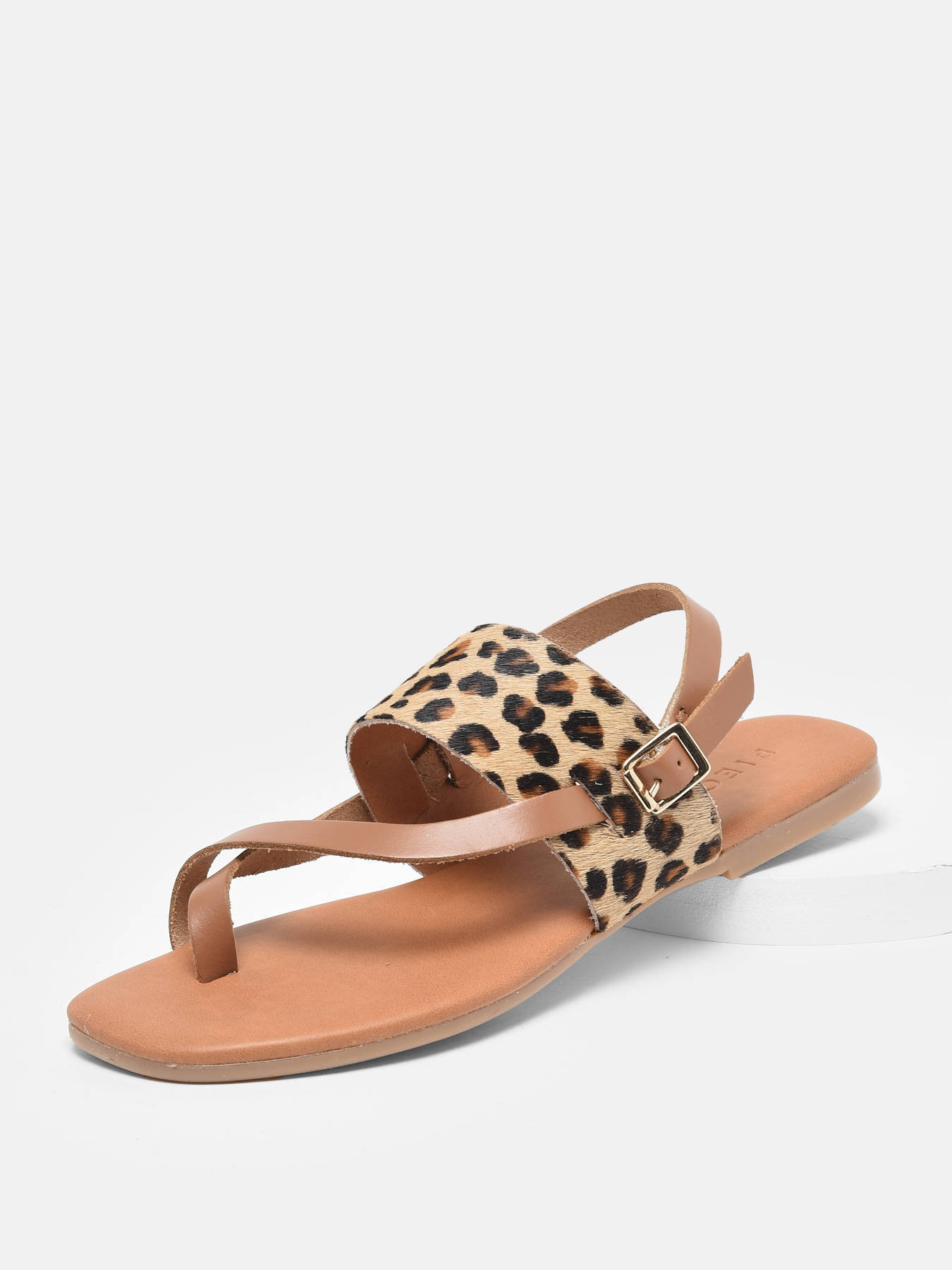 Sandales Lala en cuir PIECES