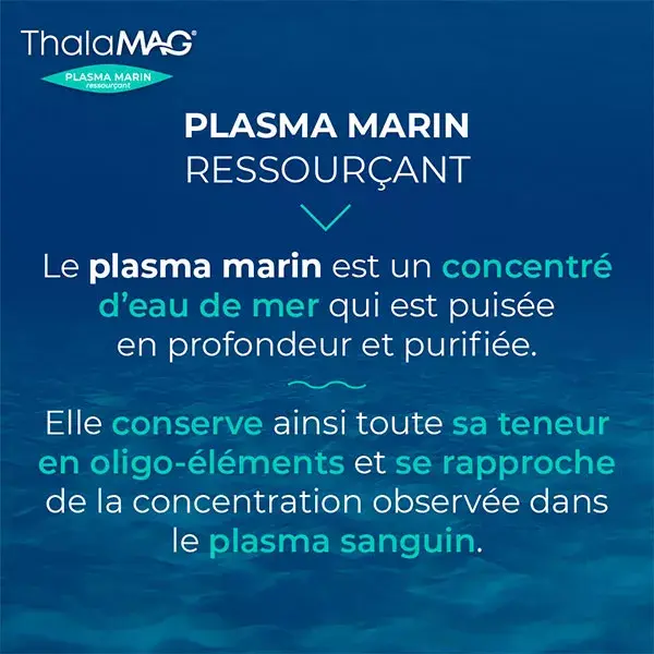 Thalamag Magnésio Marinho Plasma Marinho 20 ampolas