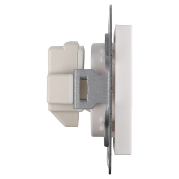 Jung AS500 Enkel Stopcontact Wit