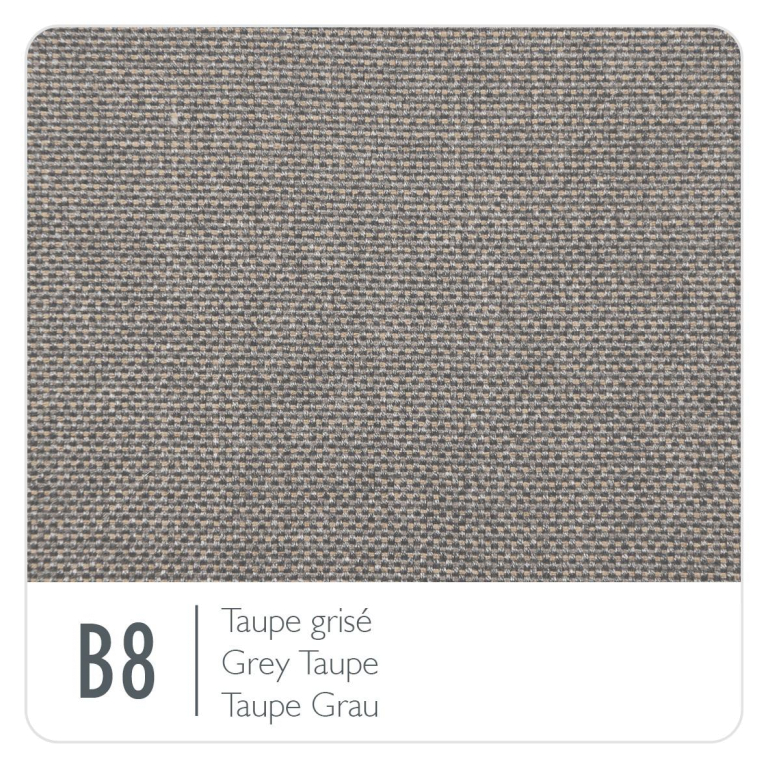 Fermob Bellevie 2-zits loungebank kussen grey taupe Honey