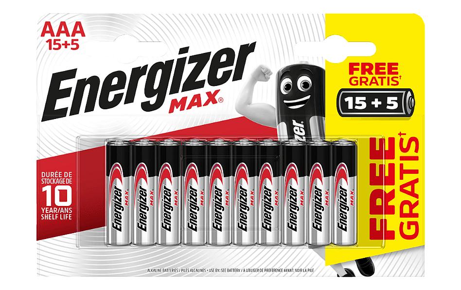 Batterie MAX AAA , 20 StückTyp LR03 / AAA / Micro, 20 Stück