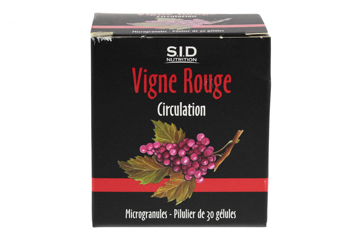 Vigne rouge circulation 30 gélules