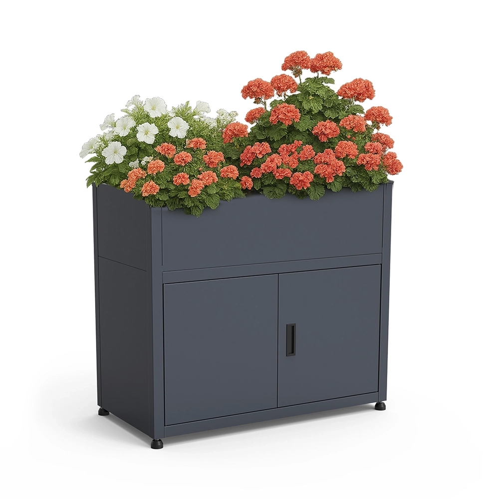 Holmberg Hochbeet mit Staufächer 1055 x 508 x 851mm