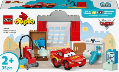 LEGO DUPLO Disney 10456 McQueen besøker Docs verksted