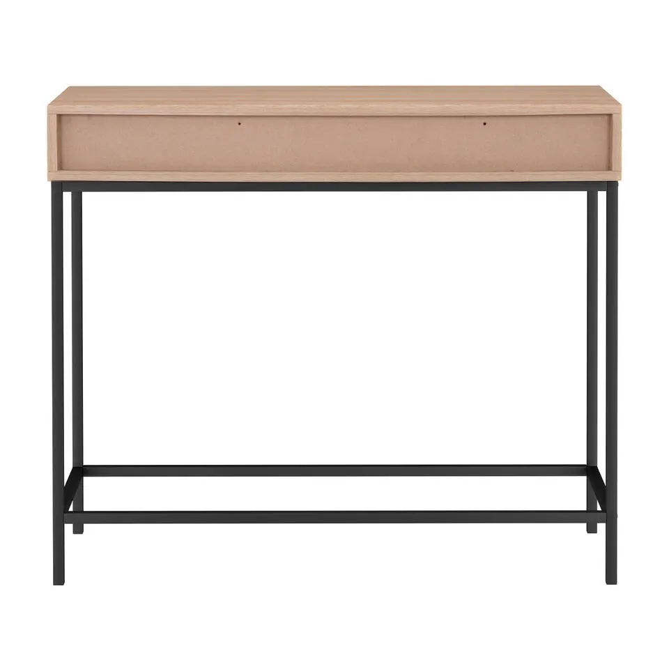 Celine - Consoletafel met 2 laden eiken spaanplaat