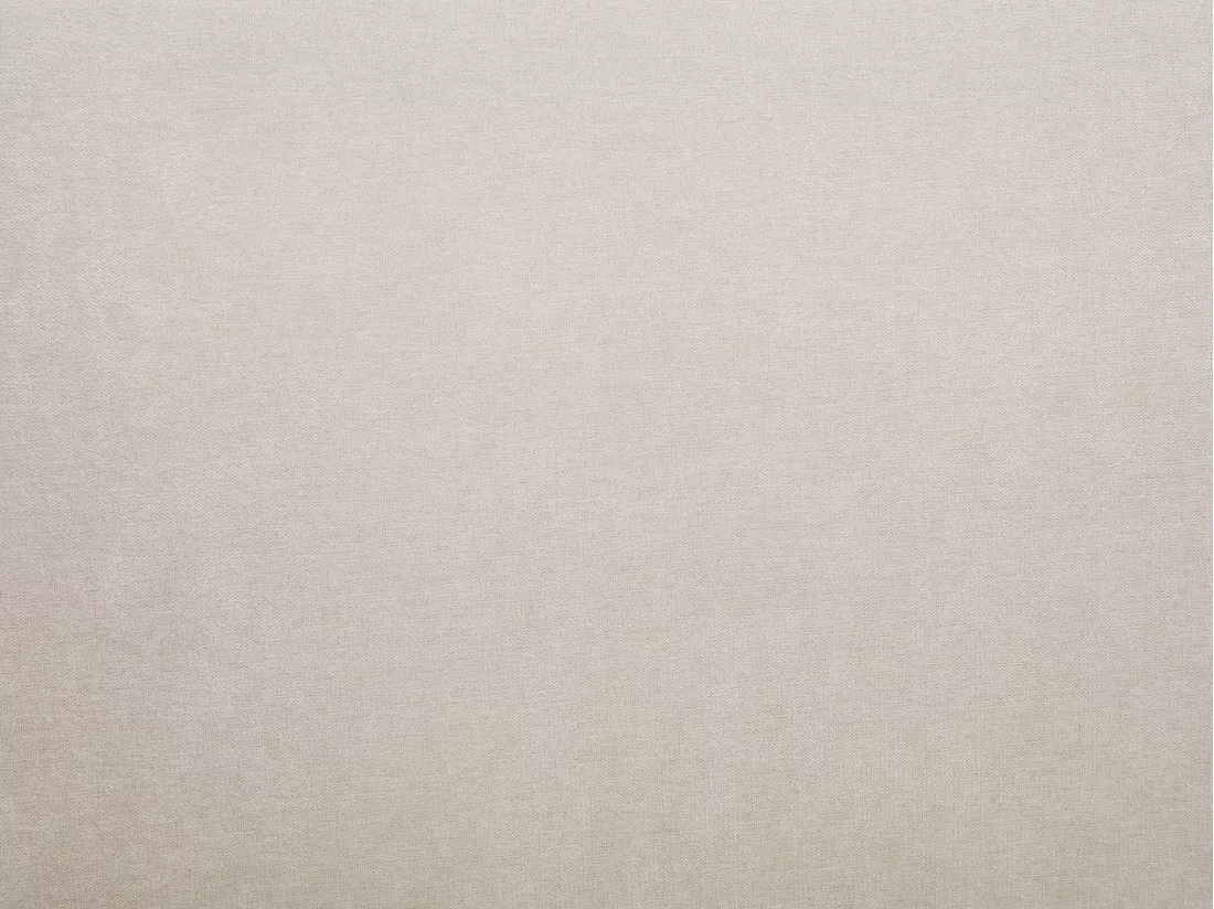 Lit scandinave 180 x 200 cm - Tissu - Beige - BENEDICTE