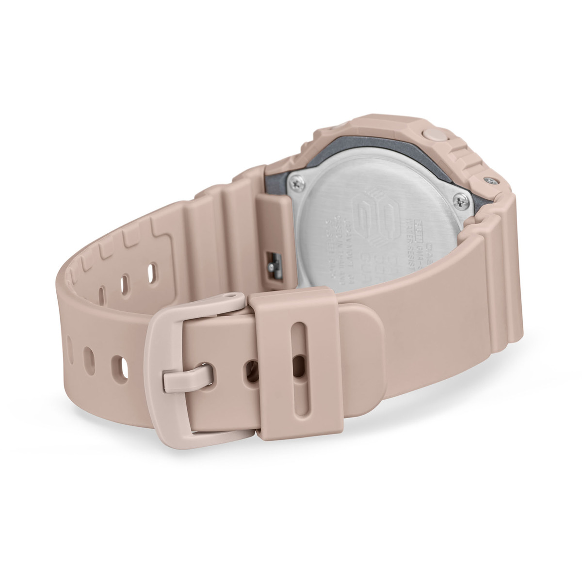 Montre CASIO G-SHOCK femme bracelet résine rose pale