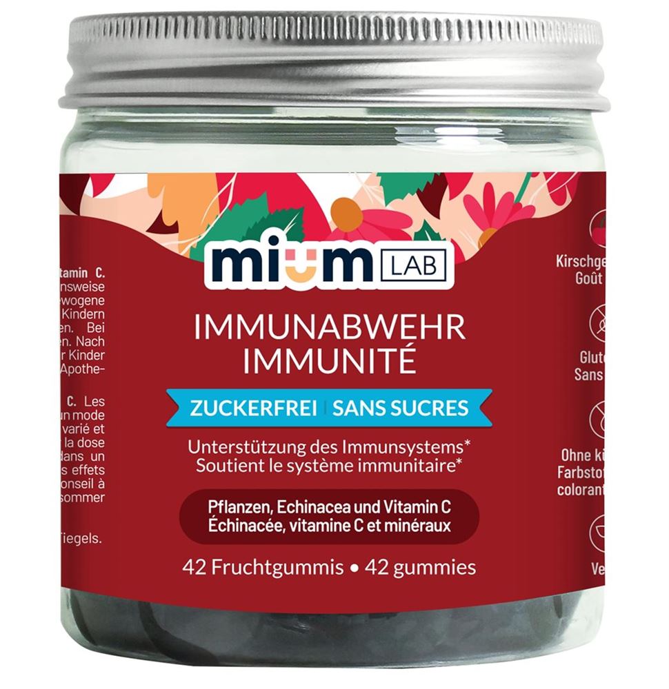 MIUMLAB Gummies Immunabwehr<br>42 Stück, Dose