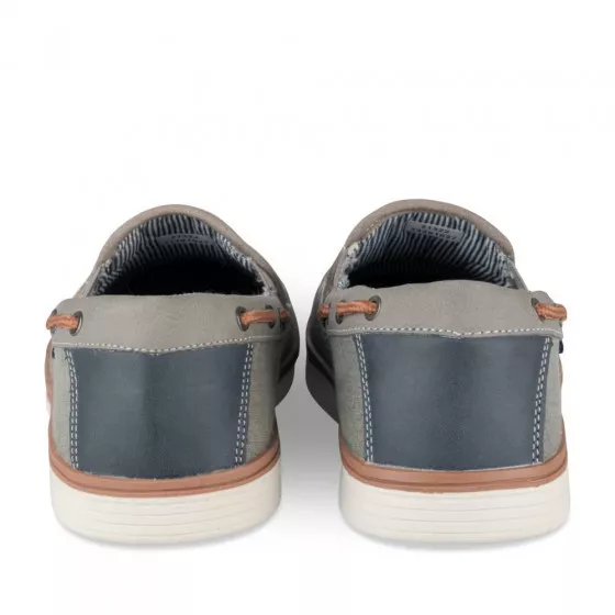 Chaussures bateau GRIS DENIM SIDE