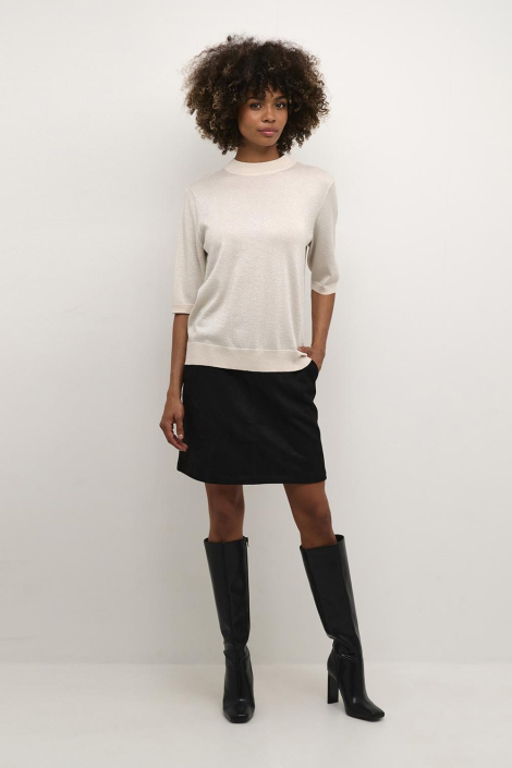 Culture beige dames trui