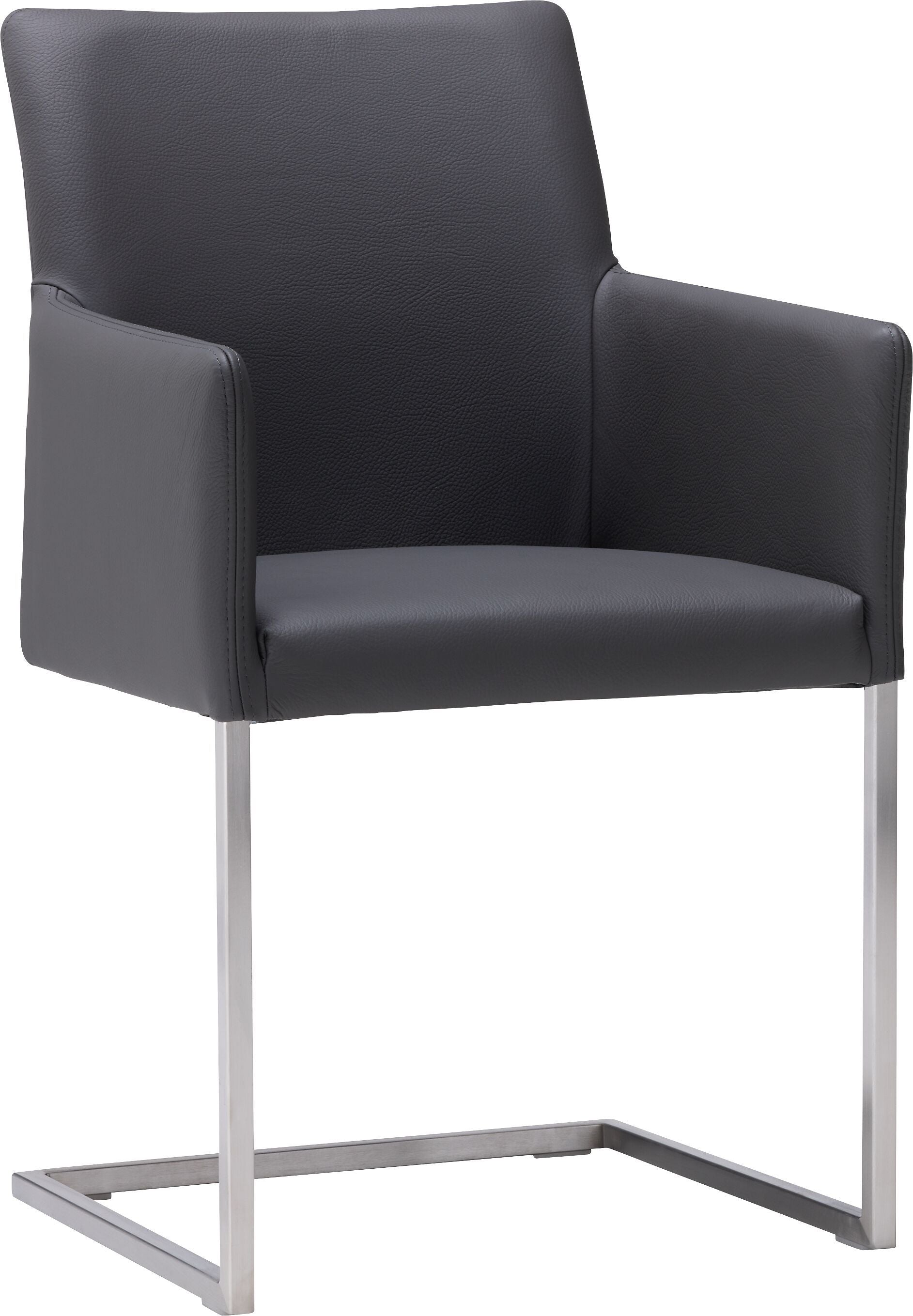 SIENA Stuhl - Anthrazit / B: 50.0 cm x T: 46.5 cm x H: 87.7 cm