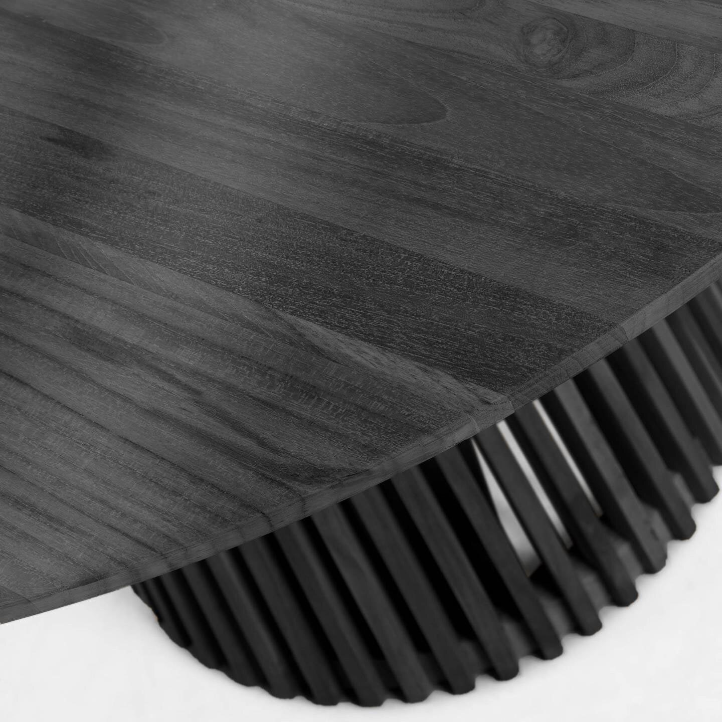 Kave Home Esstisch rund JEANETTE 120 cm Mindiholz massiv