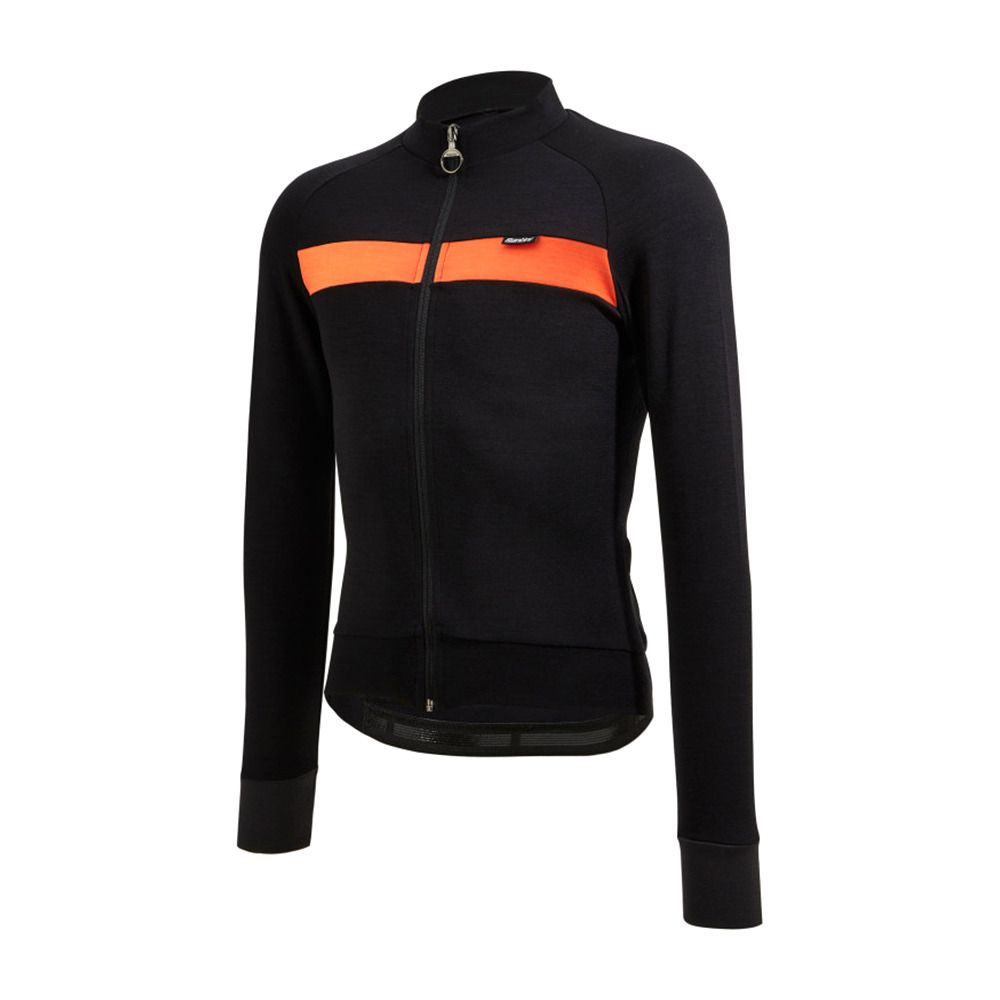 Santini ADAPT WOOL - Maillot Homme orange