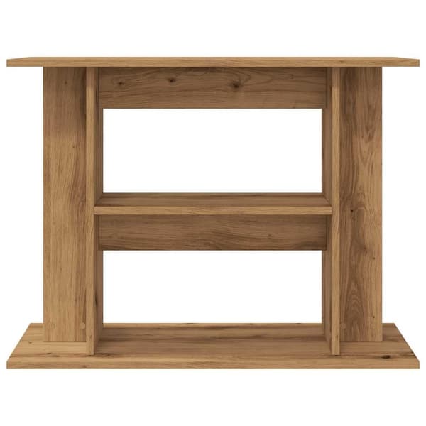 vidaXL Akvariumstativ artisan eik 80x35x60 cm konstruert tre