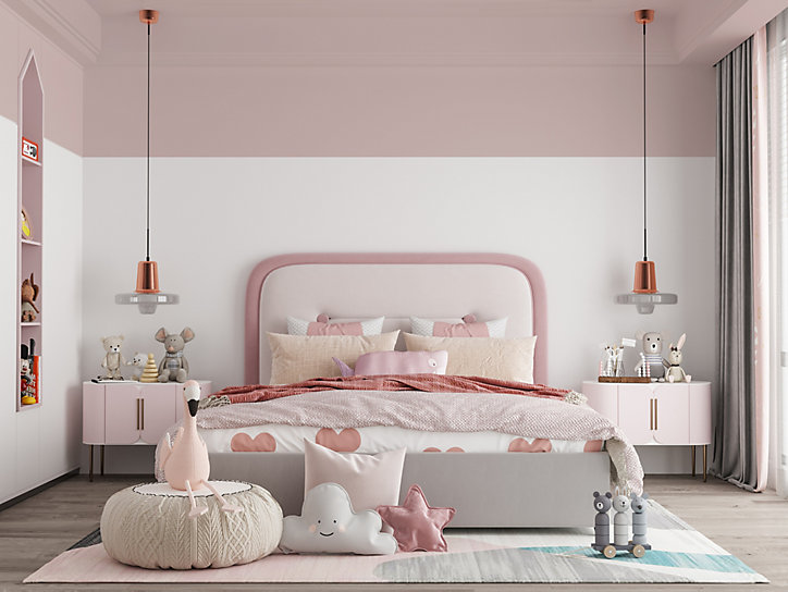 Peinture Plafond Sublimé Tollens mat rose des sables 2L