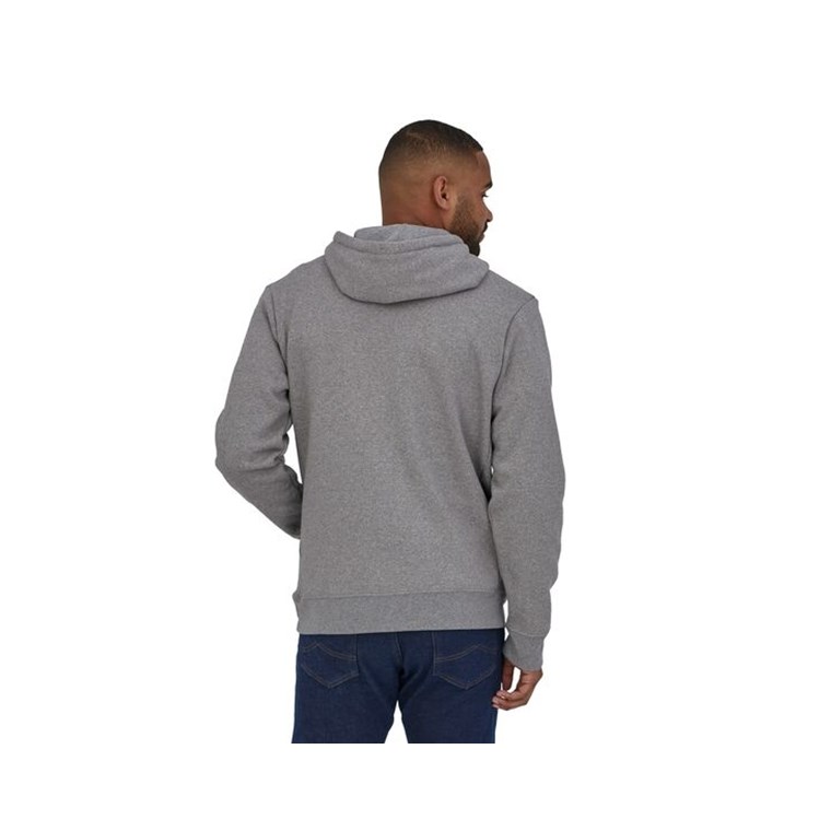 Patagonia P-6 Logo Uprisal Hoody Gravel Heather