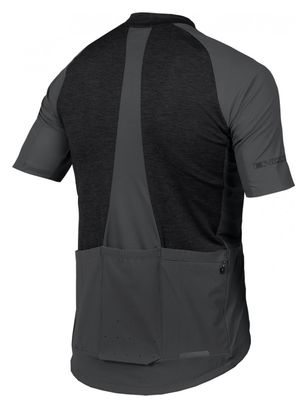 Maillot Manches Courtes Endura GV500 Reiver Noir
