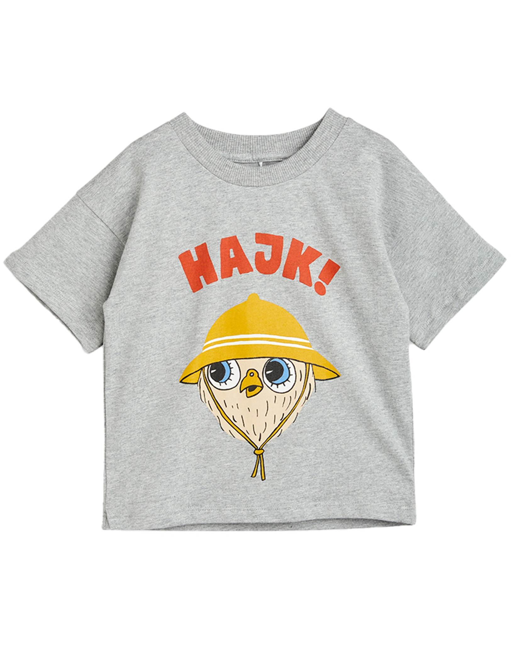 T-Shirt HIKE in grey melange