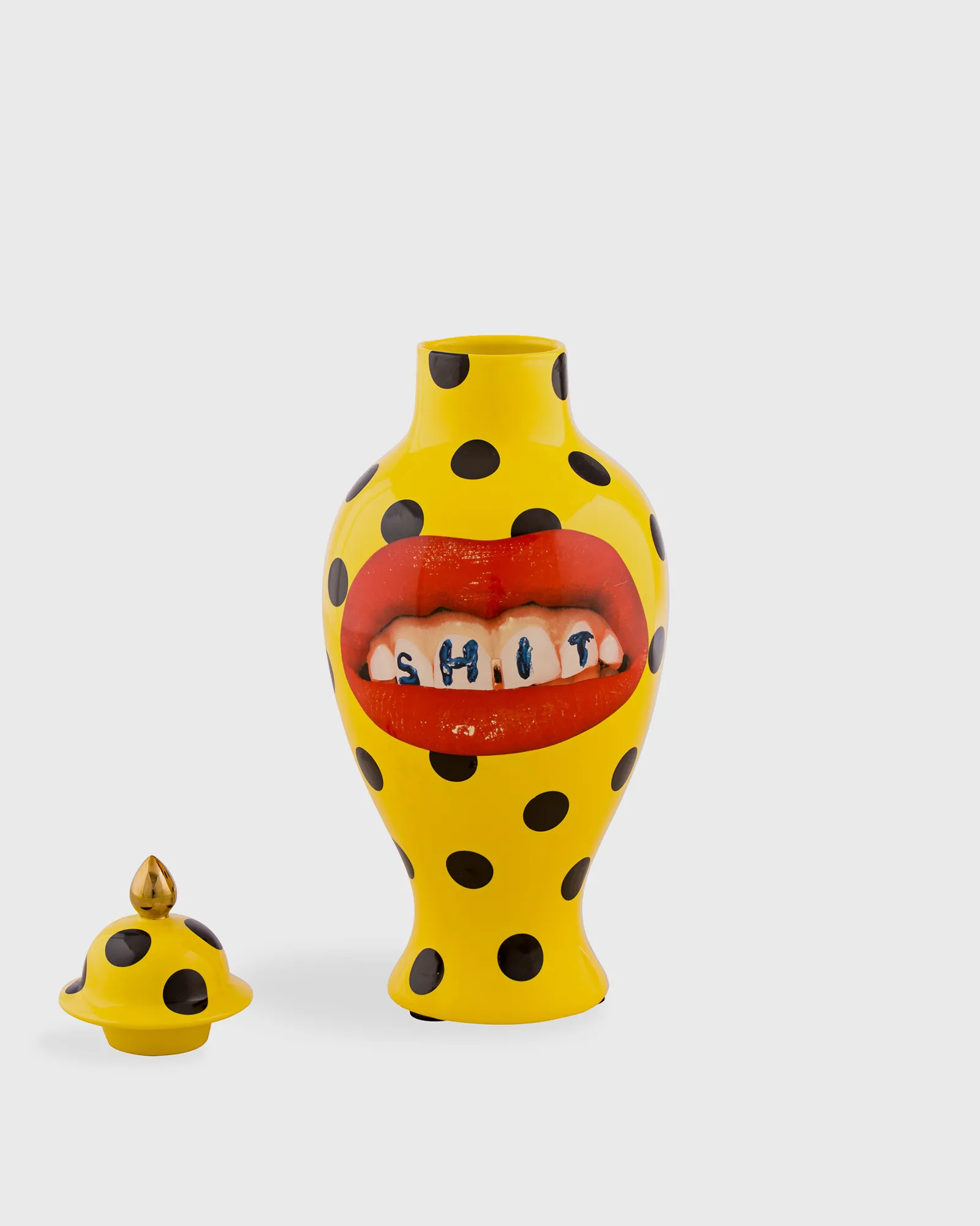 Seletti TOILETPAPER VASE IN PORCELAIN - SHIT