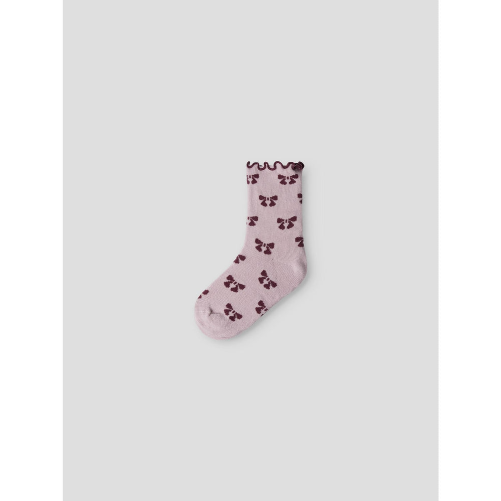 Køb Name It Keepsake Lilac Nmfsilke 3p Strømper