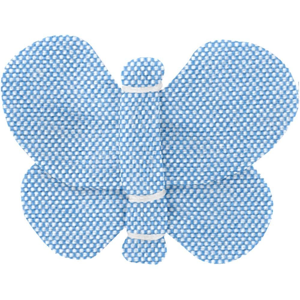Barrette Petit Papillon Oxford Ciel