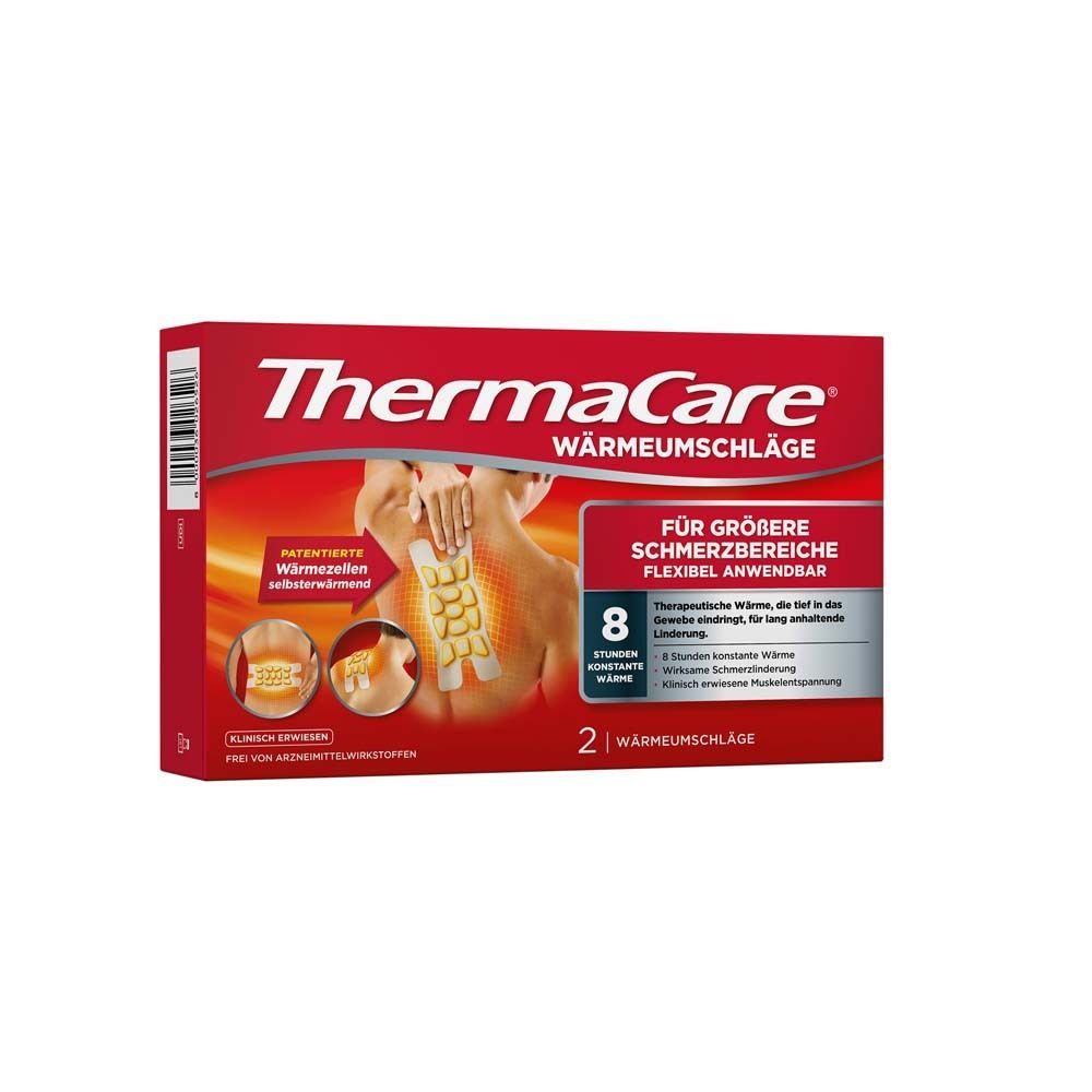 ThermaCare® Wärmepflaster bei punktuellen Schmerzen zur flexiblen Anwendung