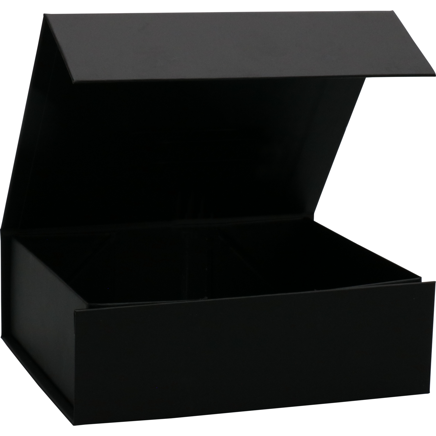Geschenkdoos, karton, 15.5x13x5cm, magneetsluiting, zwart