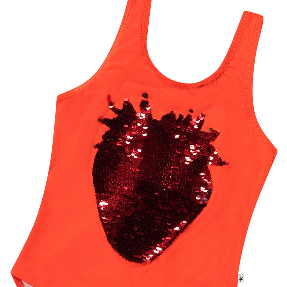 Køb Molo Glitter Strawberry Nika Badedragt