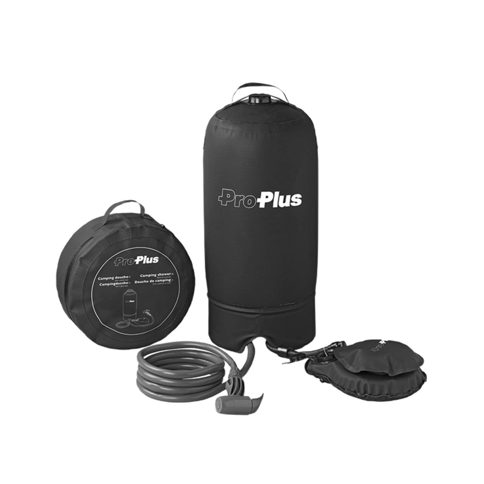 Pro Plus camping douche 11L met voetpomp