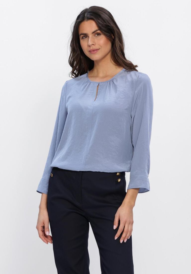 blauwe luisa cerano blouses bluse