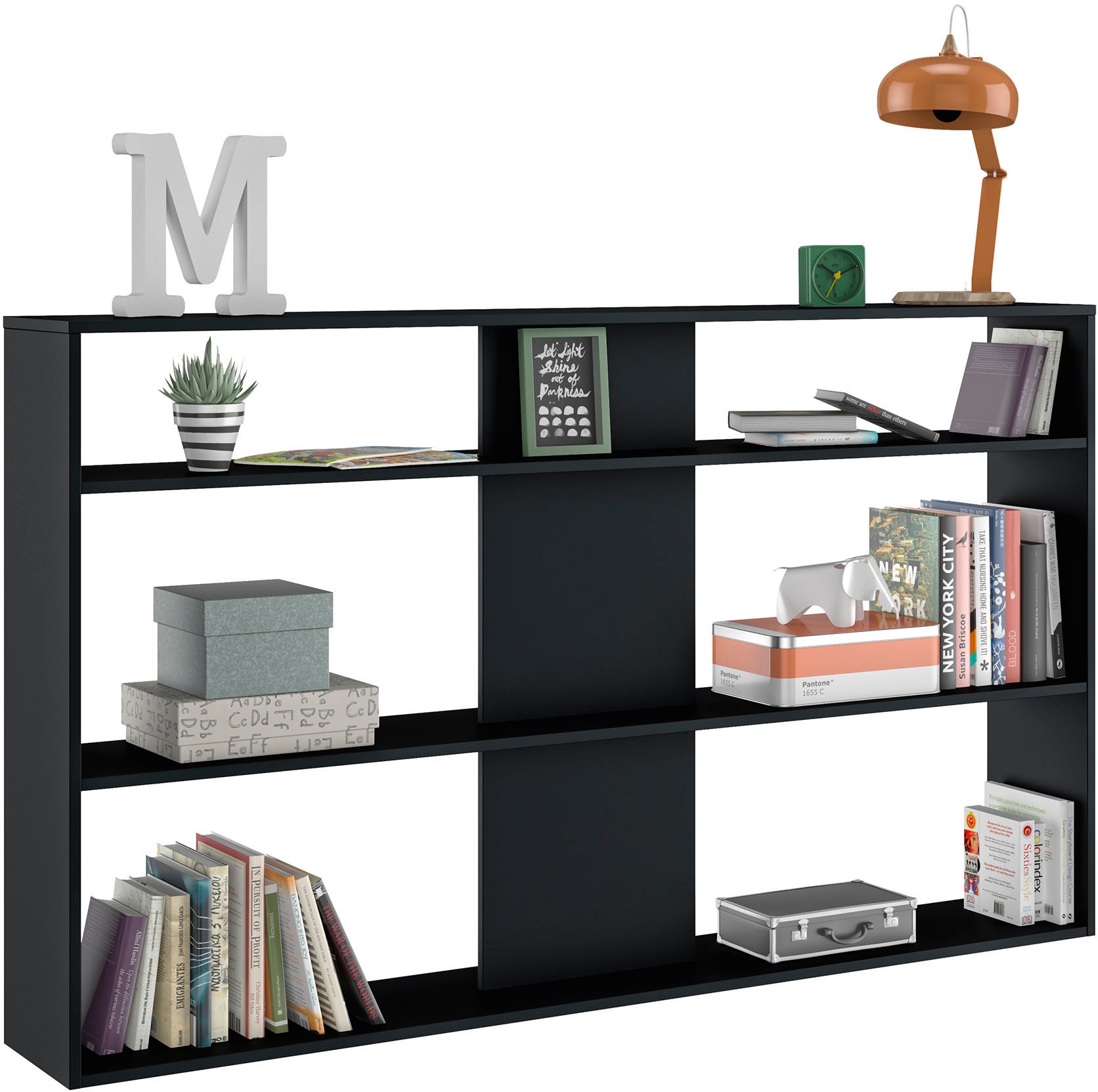 Gami Bücherregal »Bücherregal Ritmo« gemütliche und benutzerfreundliche Bibliothek