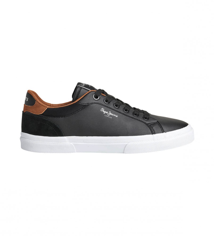 Tênis preto Pepe Jeans Kenton Court