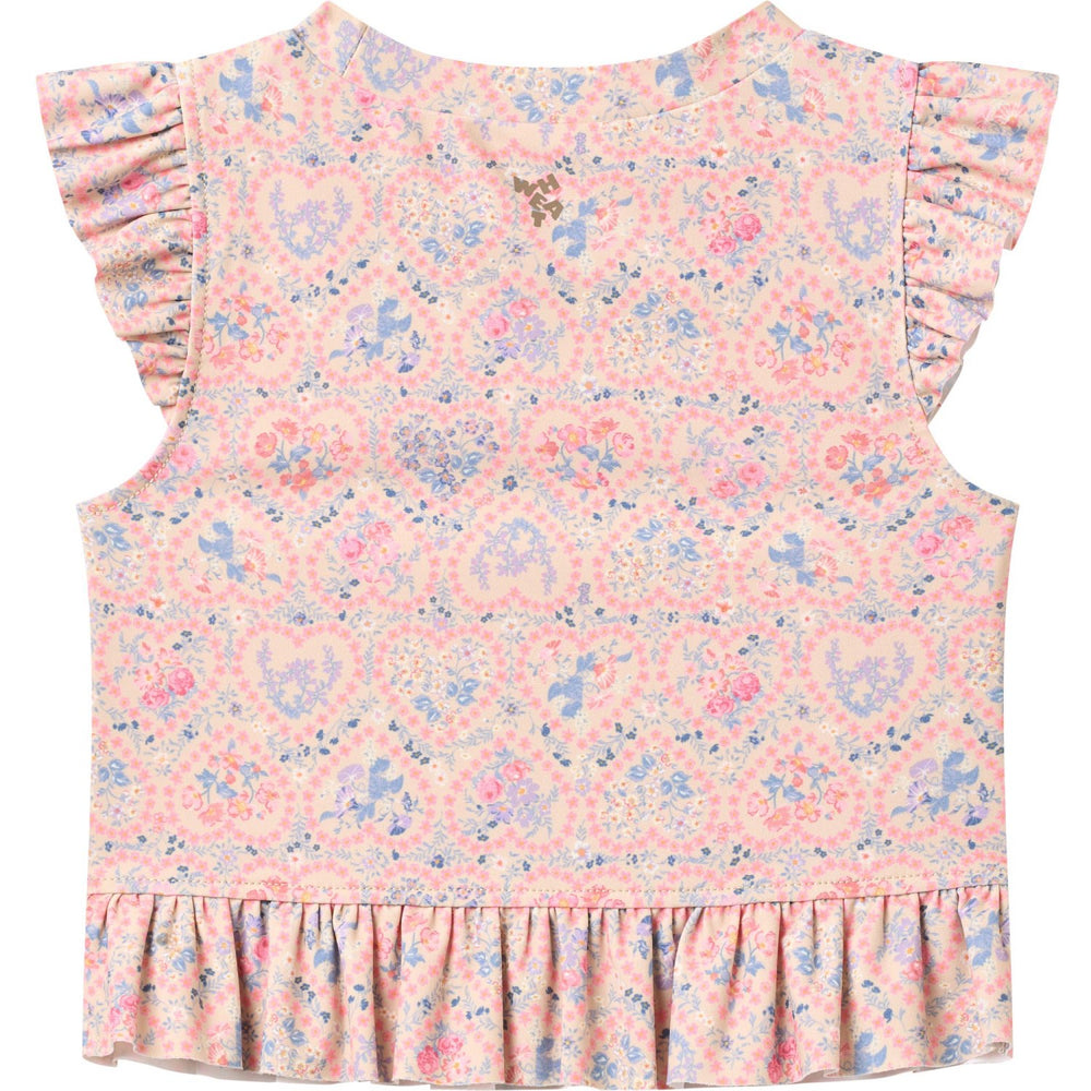 Køb Wheat Pink Heart Flowers Swim Sæt 2-piece Alma