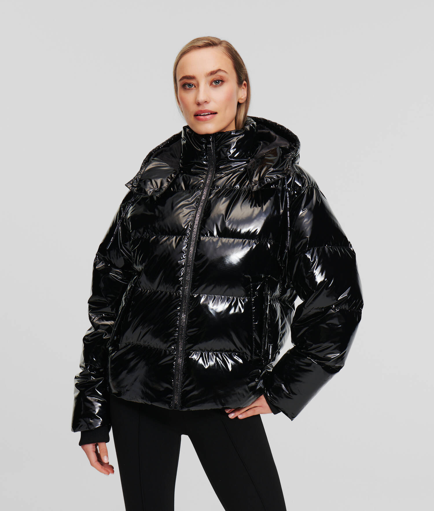 VESTE MATELASSÉE À CAPUCHE