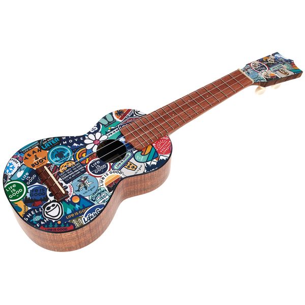 Martin Guitar 0XK Life Is Good Concert Uke