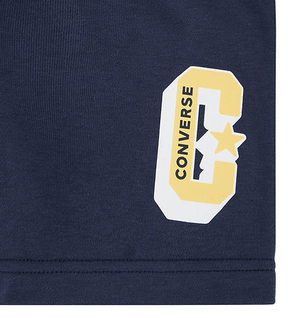 Converse Shorts Set - T-Shirt/Shorts - Gelb/Converse Navy